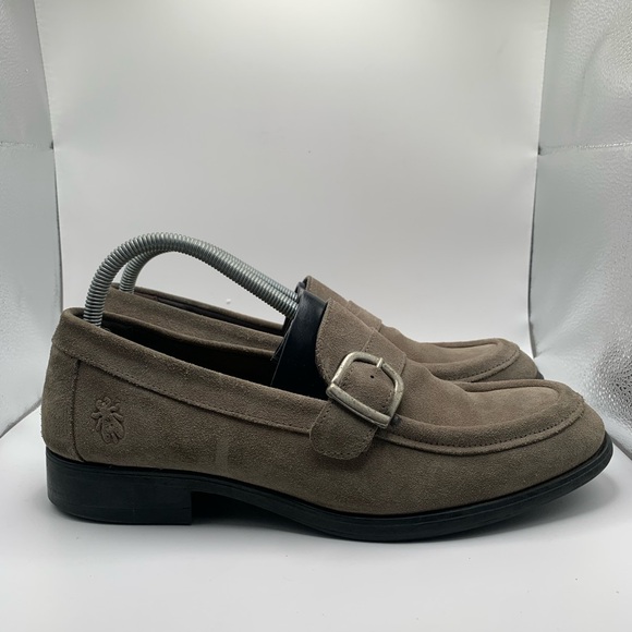 Fly London Other - Fly London Mens Gray‎ Suede Slip On Loafers EU 42 US 9 Shoes